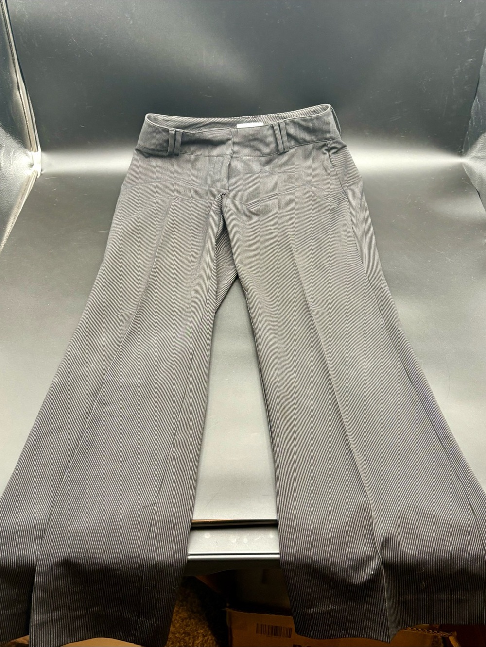 New York & Company Stretch Pinstripe Dress Pants Size 0 Average